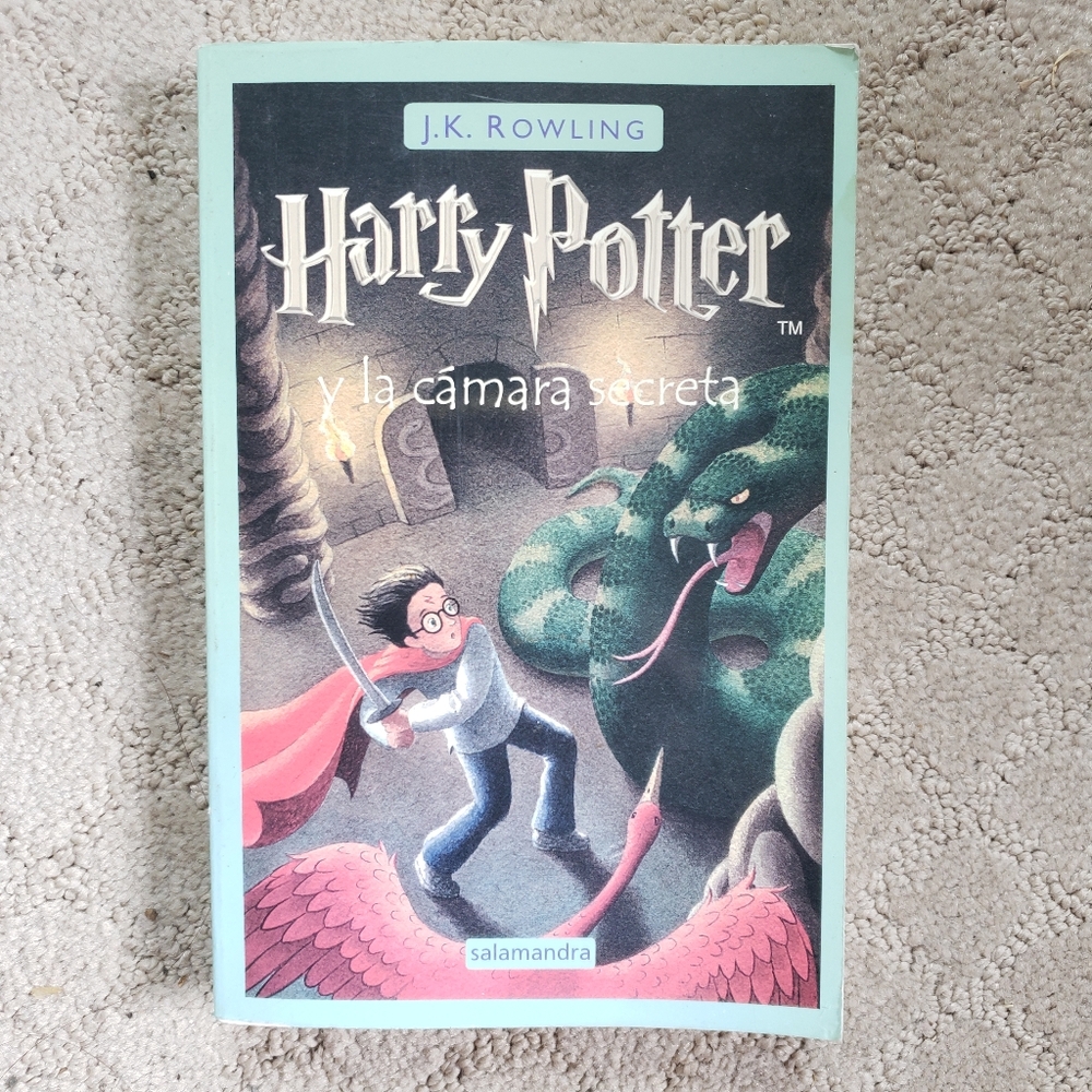 Harry Potter Y La Camara Secreta J. K. Rowling Book Chamber Secrets